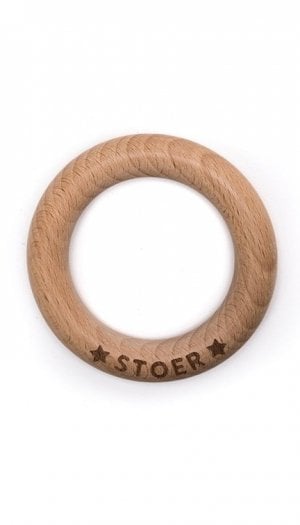 Houten bijtring | Tekst Lief | Durable