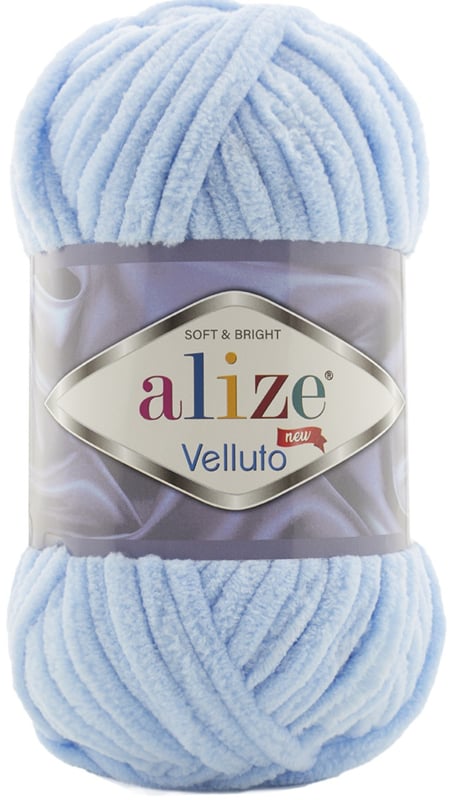 Alize Velluto 218 Baby Blue