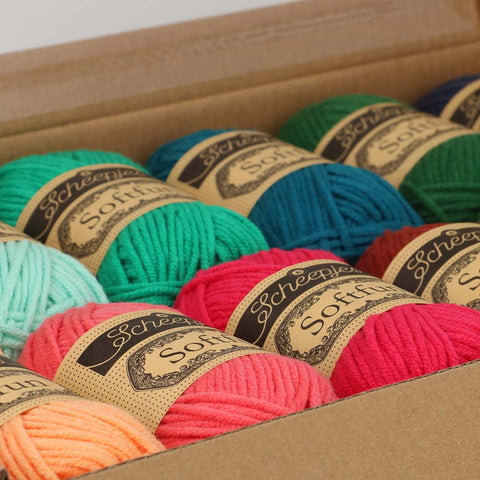 Scheepjes Softfun 20 gram Colourpack | 12 kleuren | Floral Fantasy
