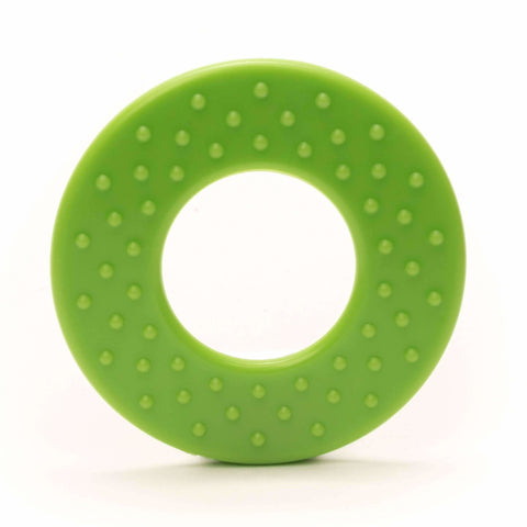 Bijtring siliconen ring met nopjes | Durable | 2 stuks
