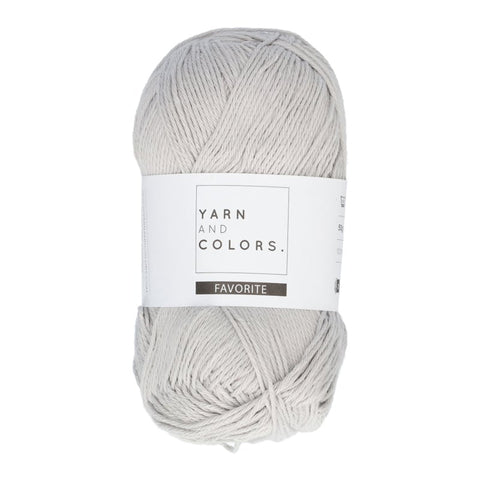 Yarn and Colors Favorite 095 Soft Grey