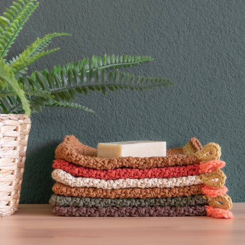 Haakpakket | Yarn and Colors | Washcloths