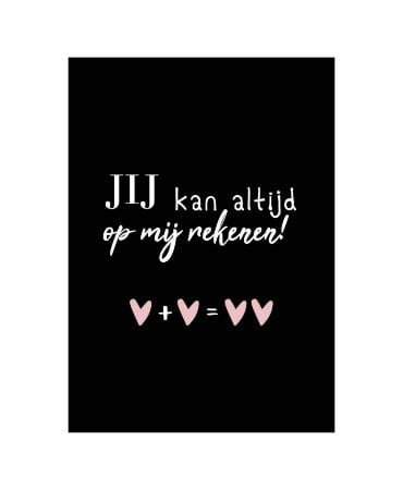 Voordeelset | 5 wenskaarten | Lief kaartje