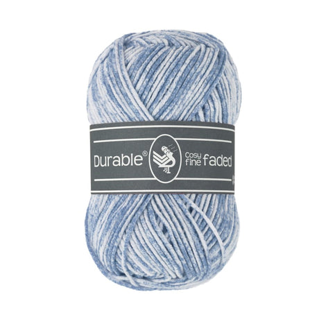 Durable Cosy Fine Faded 289 Blue Grey