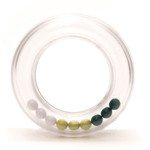 Durable | Leren label rond | 2 cm | 2 stuks | Wolkje