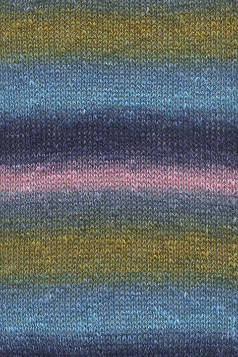 Lang Yarns Linello | 1066.0056 | Light blue/mustard yellow/rose