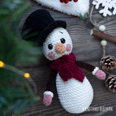 Garenpakket | Knotanotheryarn | Velvet Sneeuwpop