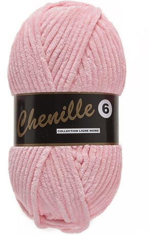 Lammy Yarns Chenille 6 | 712 Baby roze