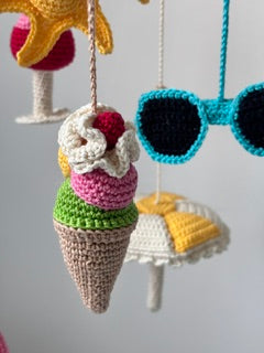 Haakpakket| FienCrochet | Mobiel Sunny seaside