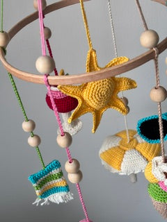 Haakpakket| FienCrochet | Mobiel Sunny seaside